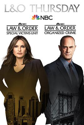 法律与秩序：有组织犯罪的海报