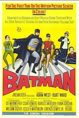蝙蝠侠：大电影的海报