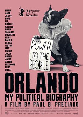 奥兰多：我的政治传记的海报